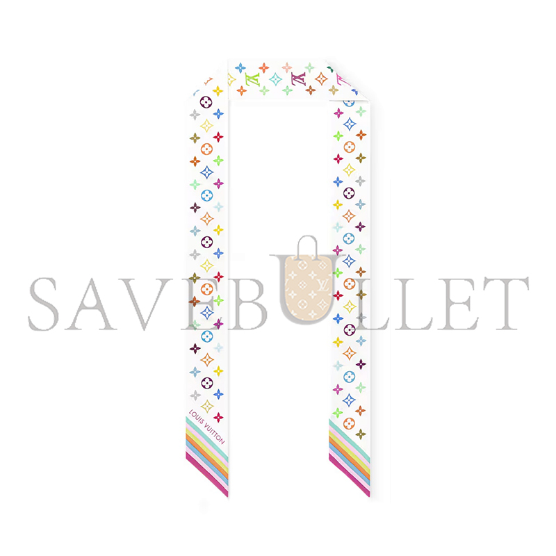 l0vis Vvtt0n murakami lv x tm monogram multicolor bb bandeau m94963 (120*5cm)